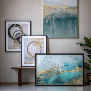 Lagoon Framed Canvas