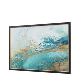 Lagoon Framed Canvas
