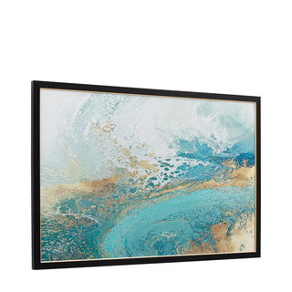 Lagoon Framed Canvas