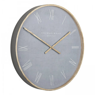 Nordic Wall Clock Cement - KC at HOME