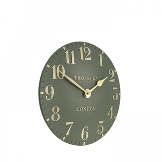 Arabic Wall Clock Lichen Green - Small - KC at HOME