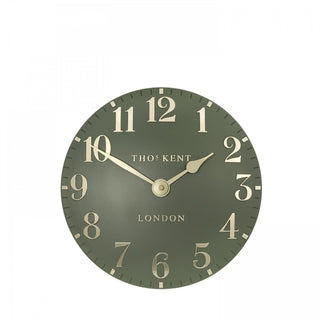 Arabic Wall Clock Lichen Green - Small - KC at HOME