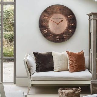 Wall Clock Sovereign Gold - Large - KC at HOME