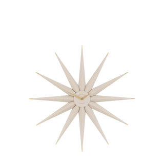 North Star Wall Clock Light Grey - KC At Home