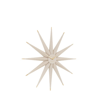 North Star Wall Clock Light Grey - KC At Home