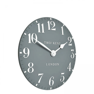 Arabic Wall Clock Flax Blue - Small - KC at HOME