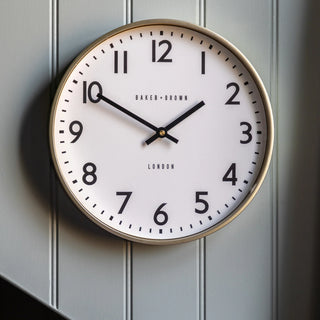 Norton Wall Clock Champagne - KC at HOME
