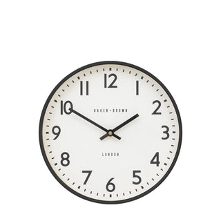 Norton Wall Clock Black - KC at HOME