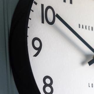 Norton Wall Clock Black - KC at HOME
