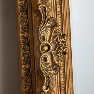 Abbey Leaner Mirror Gold - KC at HOME