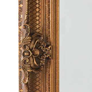 Abbey Leaner Mirror Gold - KC at HOME