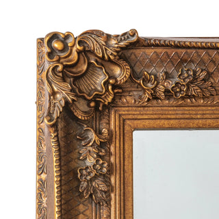 Abbey Leaner Mirror Gold - KC at HOME
