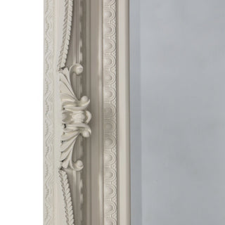 Carved Louis Mirror Cream