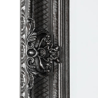 Abbey Rectangle Mirror Silver - KC at HOME
