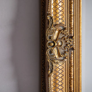Abbey Rectangle Mirror Gold - KC at HOME