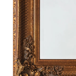 Abbey Rectangle Mirror Gold - KC at HOME