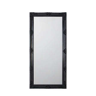 Abbey Leaner Mirror Black - KC at HOME