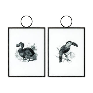 Glass Hanging Art (Set of 2) - KC at HOME