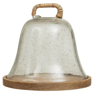 Garner Glass Cheese Dome - KC at HOME