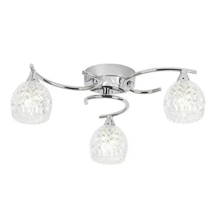 Boyer 3 Ceiling Light Chrome - KC at HOME