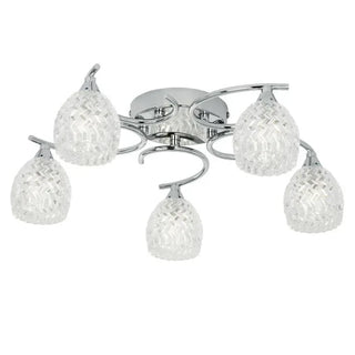 Boyer 5 Ceiling Light Chrome - KC at HOME