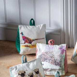 Pheasant Watercolour Doorstop - KC at HOME