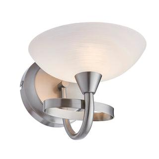Cagney Wall Light Satin Chrome - KC at HOME