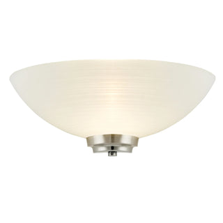 Welles Wall Light Satin Nickel - KC at HOME