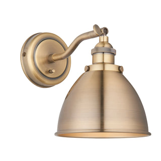 Frank Wall Light Antique Brass - KC at HOME