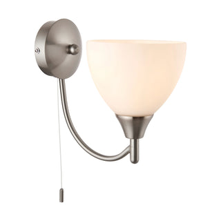 Alton Wall Light Satin Chrome - KC at HOME